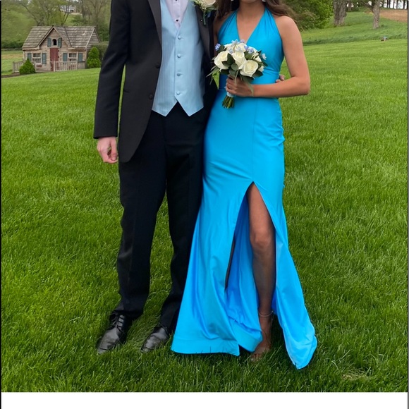 jessica angel Dresses & Skirts - Jessica Angel JA390 turquoise small prom dress...
